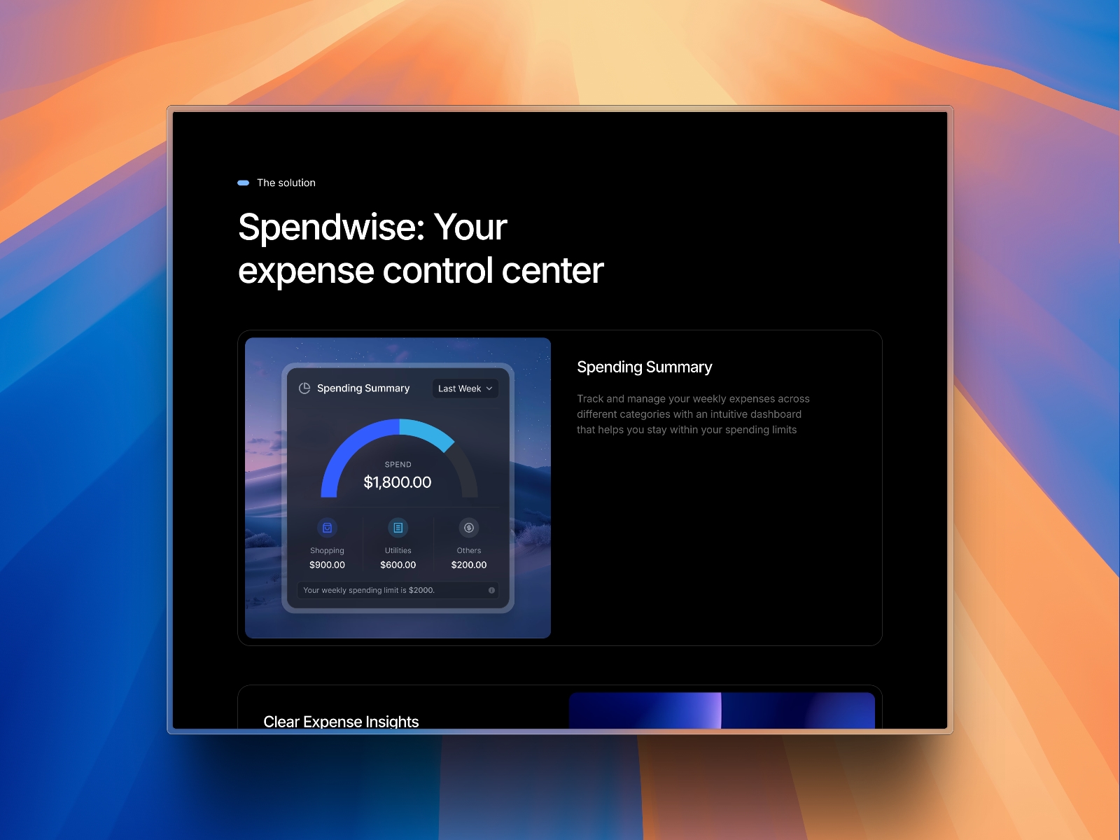 Screenshot 2 of Spendwise