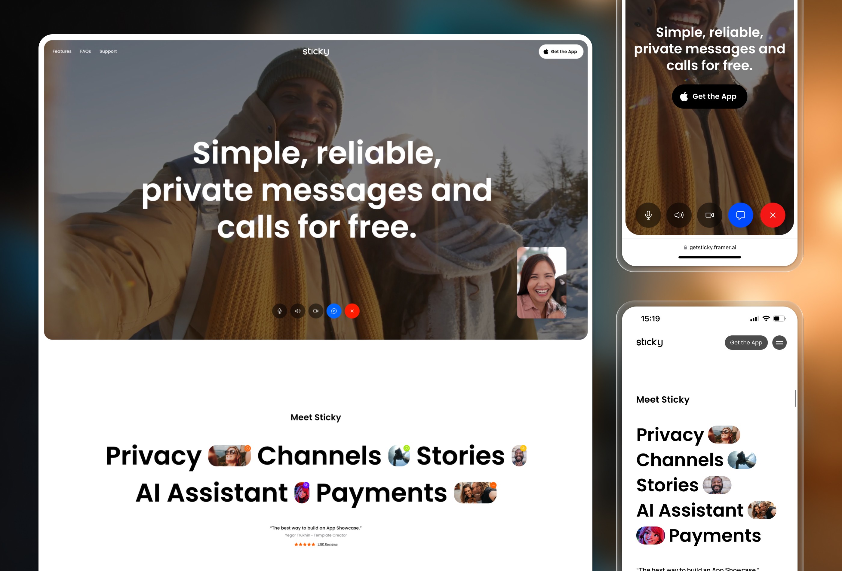 Screenshot 2 of Sticky