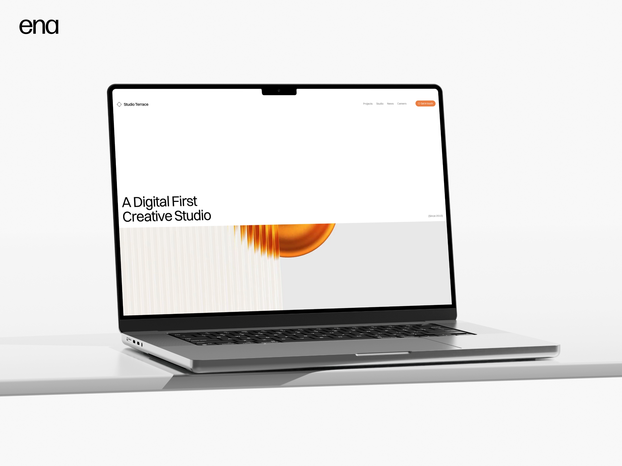 Screenshot of Studio terrace website