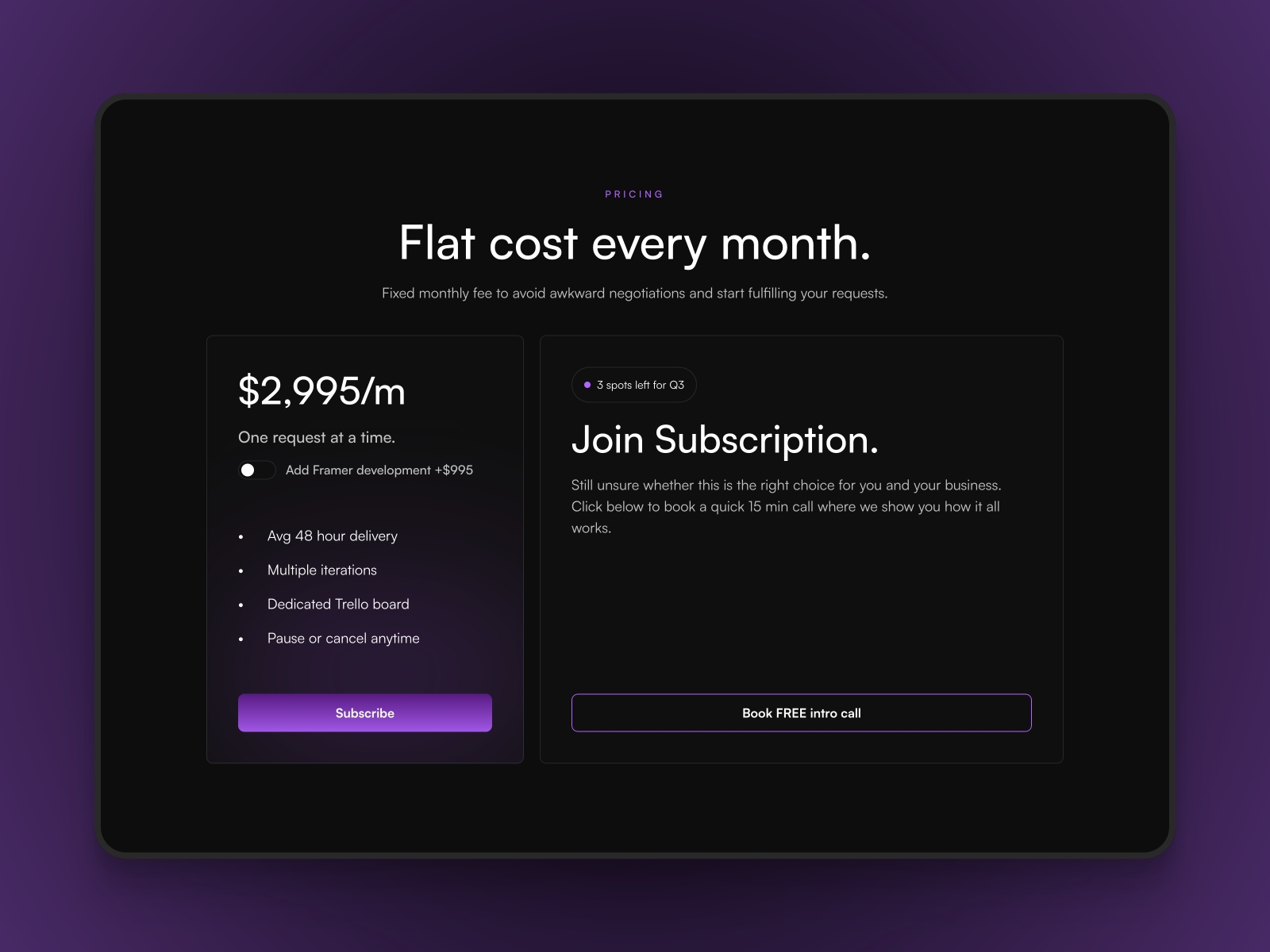 Screenshot 2 of Subscription