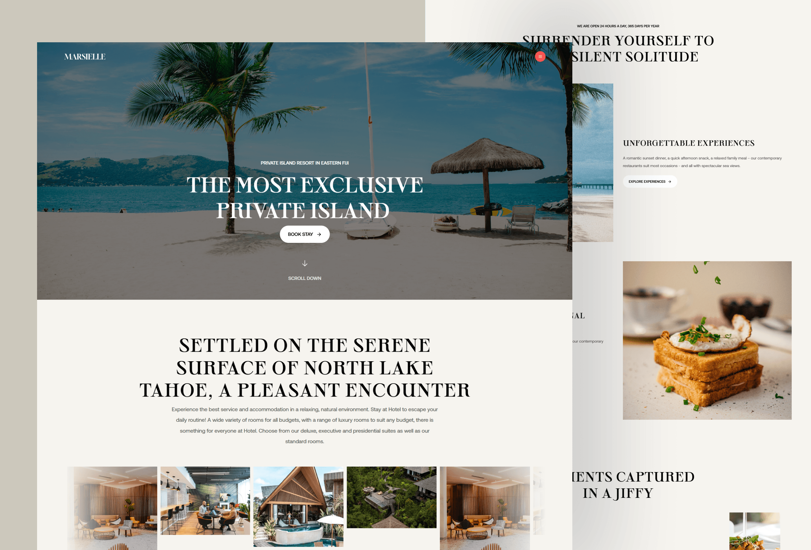 Screenshot 2 of Suites hotel real estate bnb host template