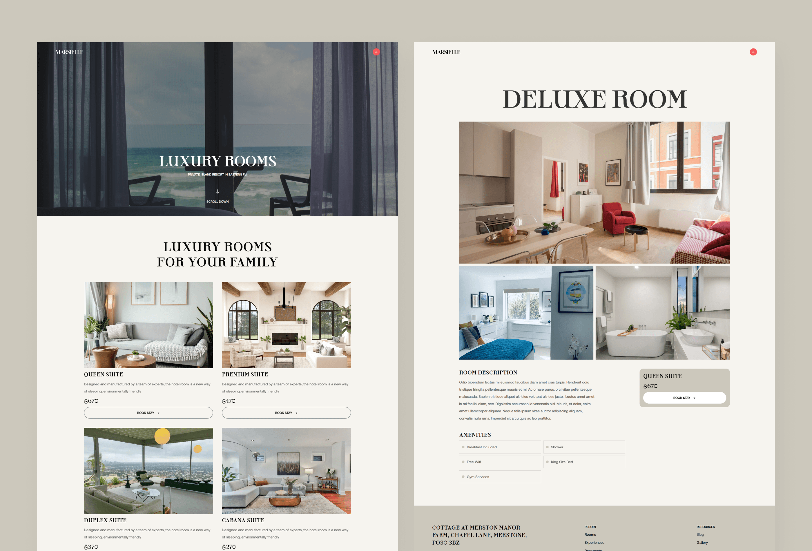 Screenshot 3 of Suites hotel real estate bnb host template