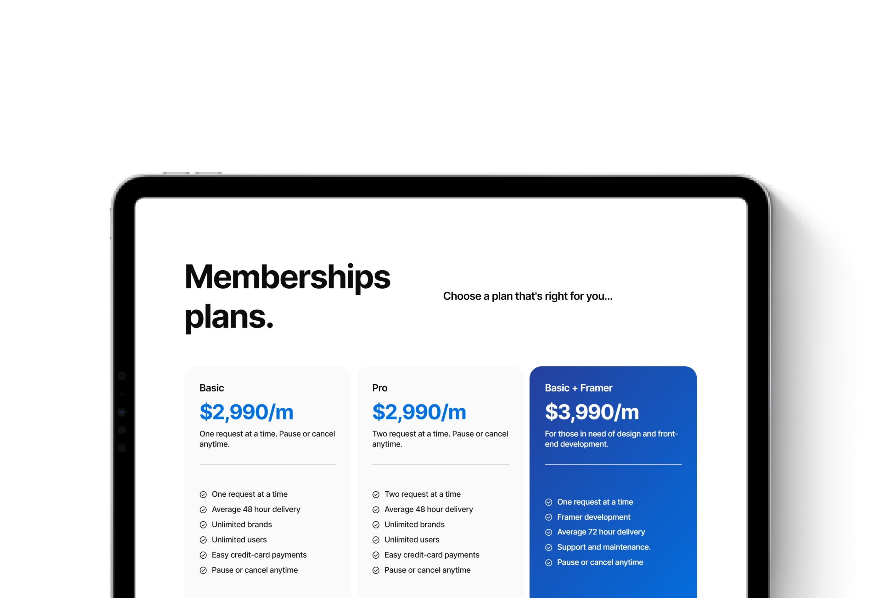 Screenshot of Swifty website