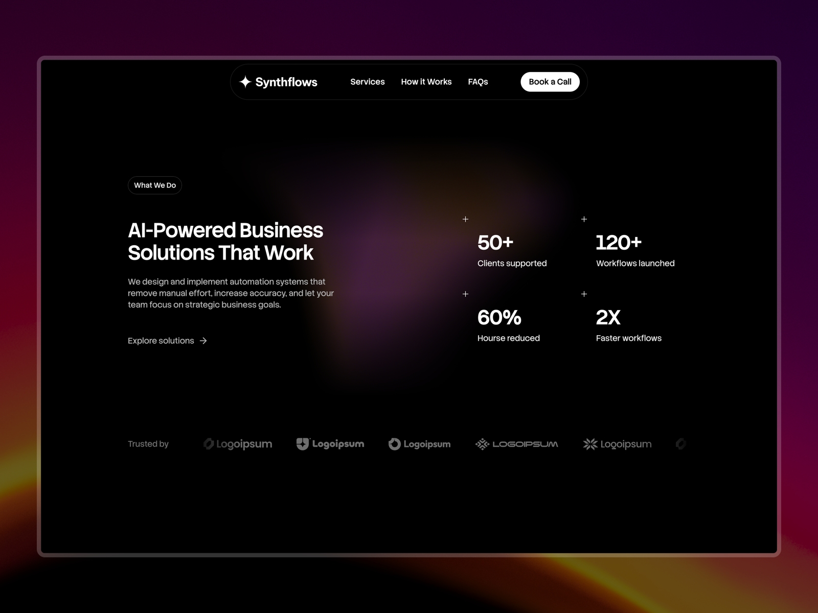 Screenshot 2 of Synthflows