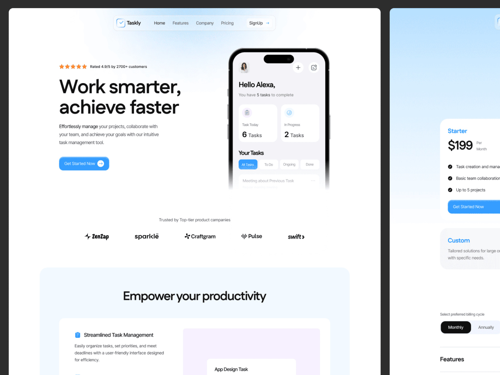Screenshot 3 of Tasklly