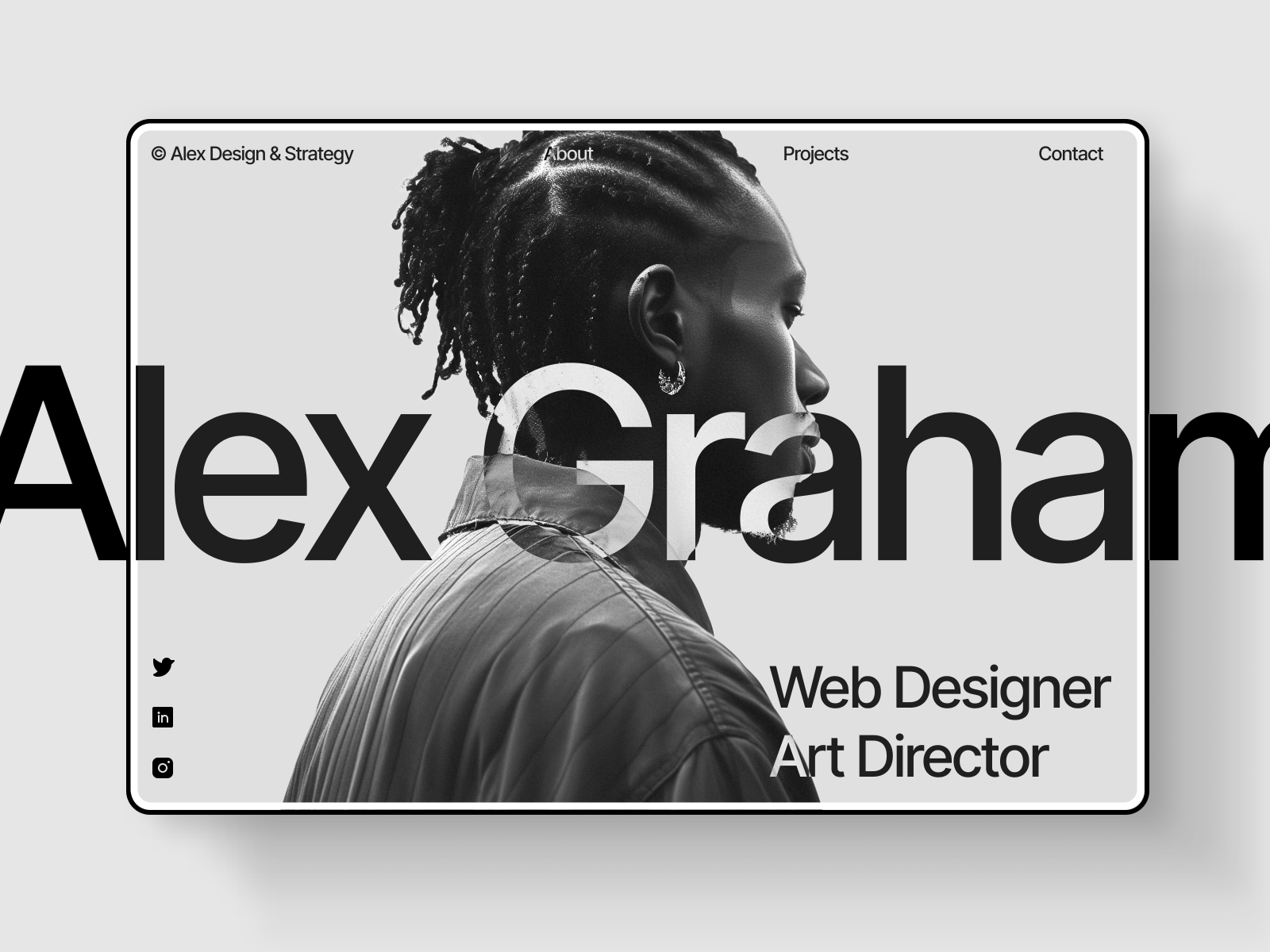 Screenshot 1 of Tdalexfolio