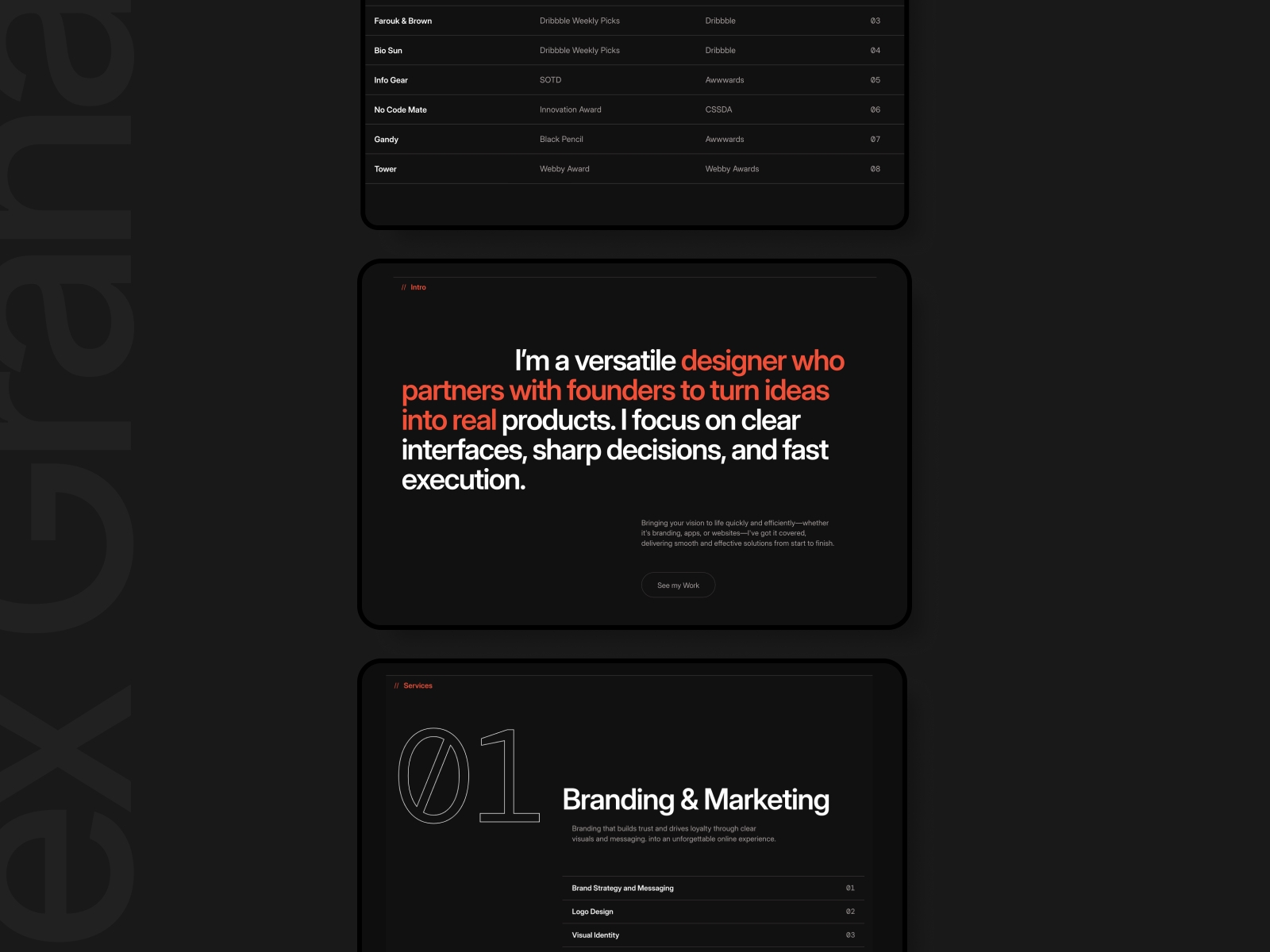 Screenshot 3 of Tdalexfolio