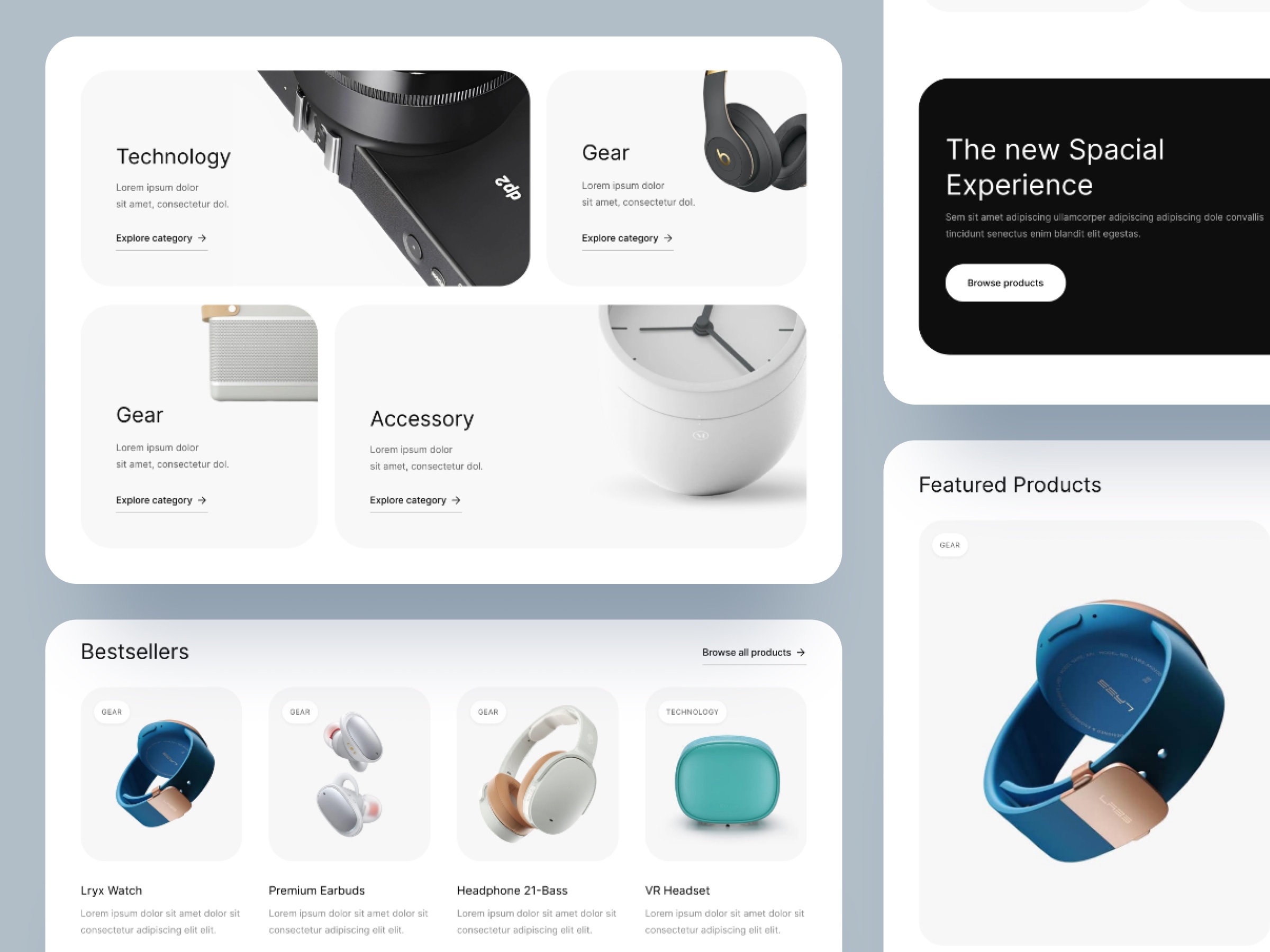 Screenshot of Tech wave website