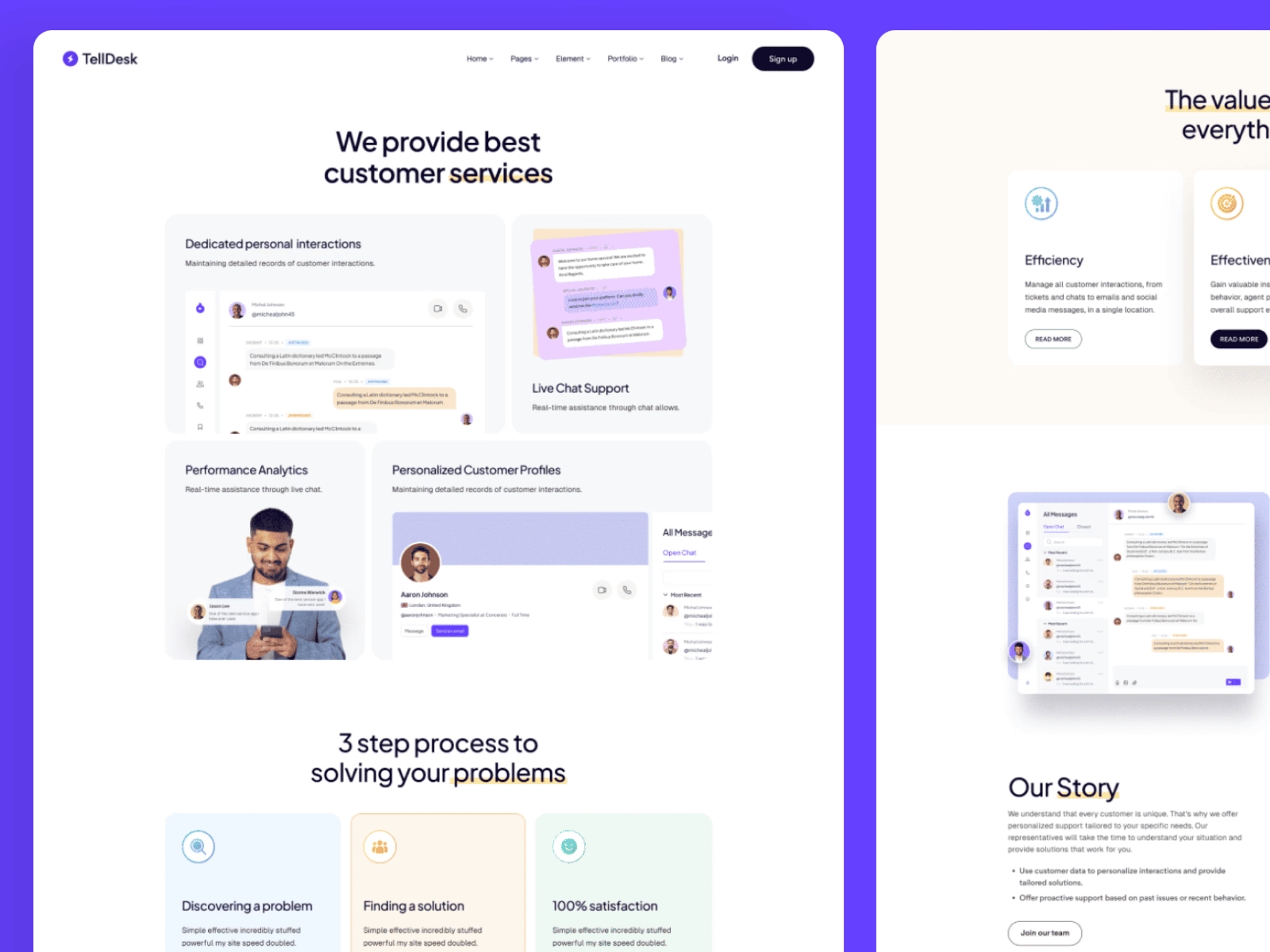 Screenshot 3 of Telldesk