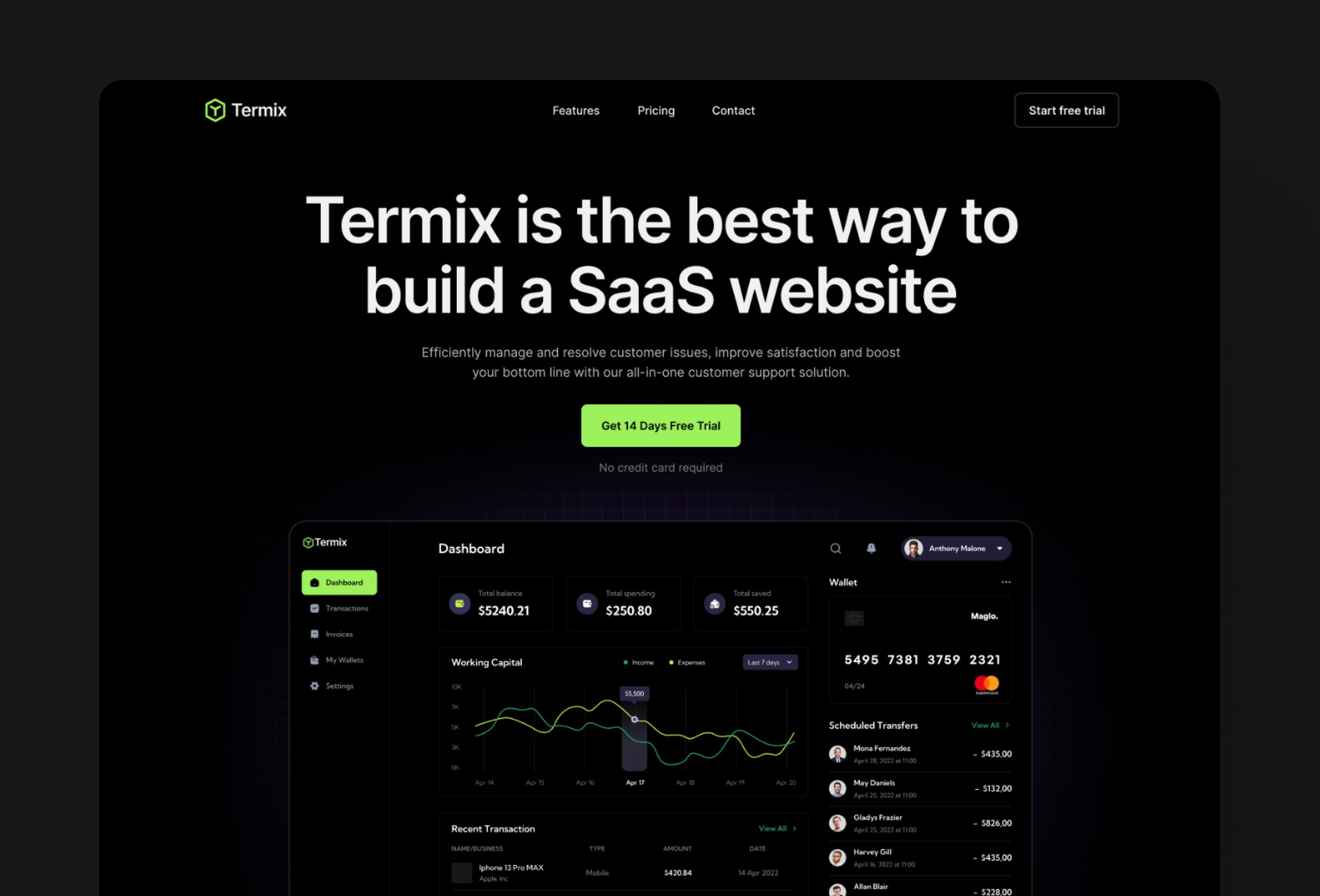 Screenshot 2 of Termix