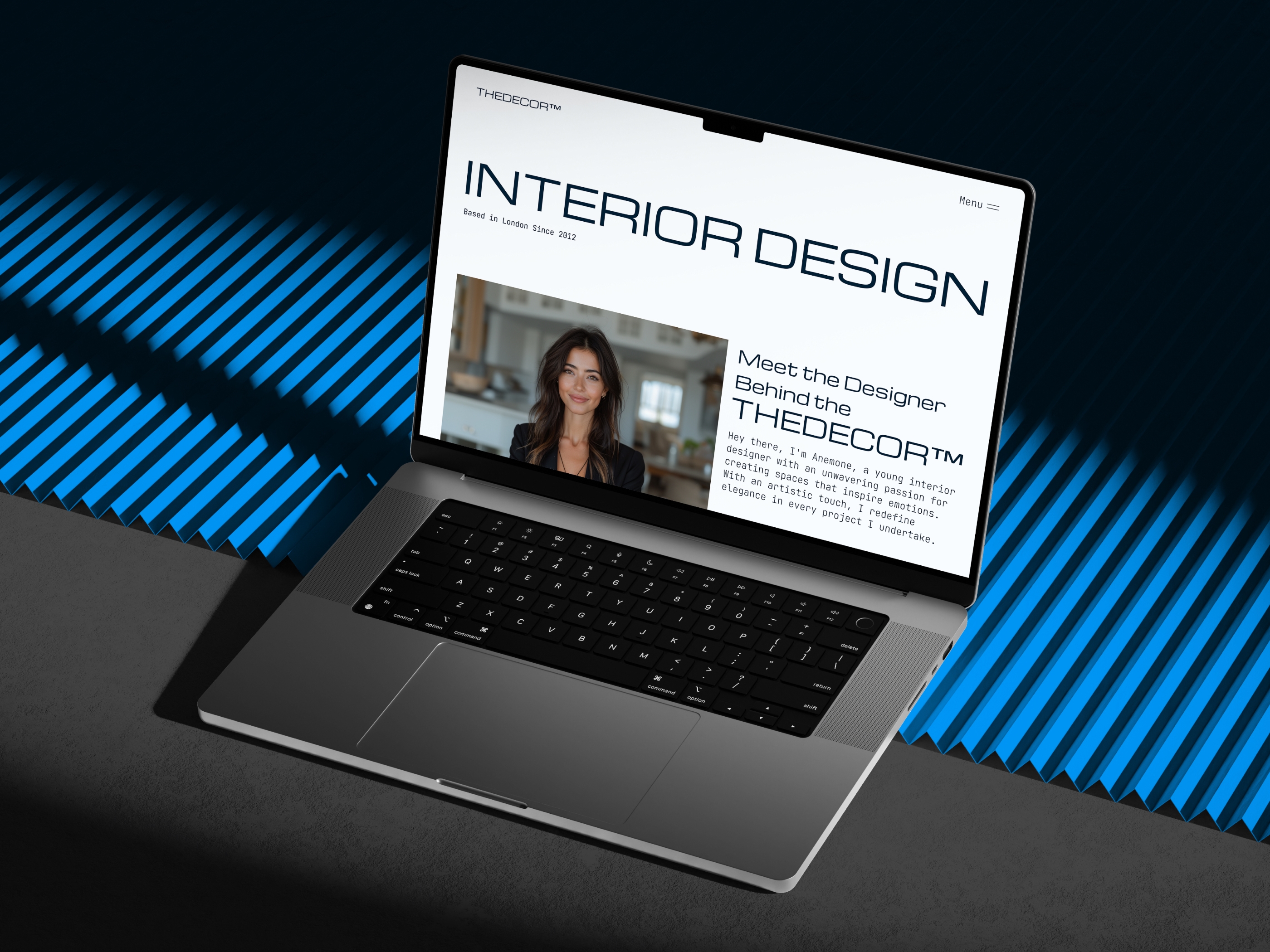 Screenshot of The decor website