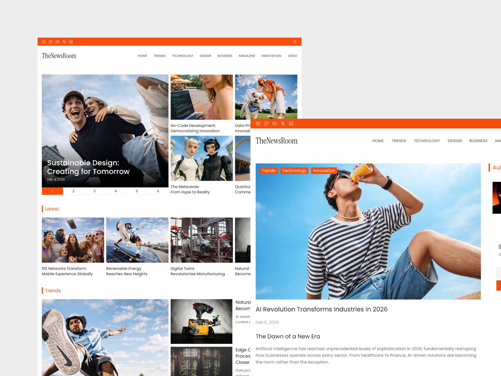 Screenshot 4 of The newsroom