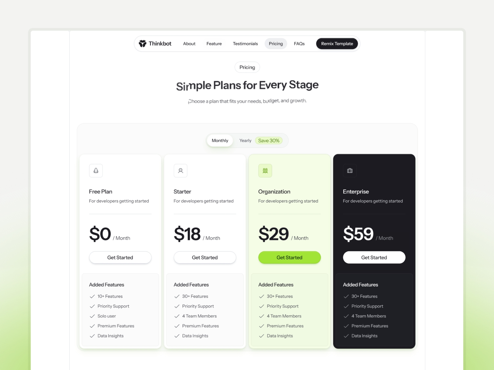 Screenshot 2 of Thinkbot