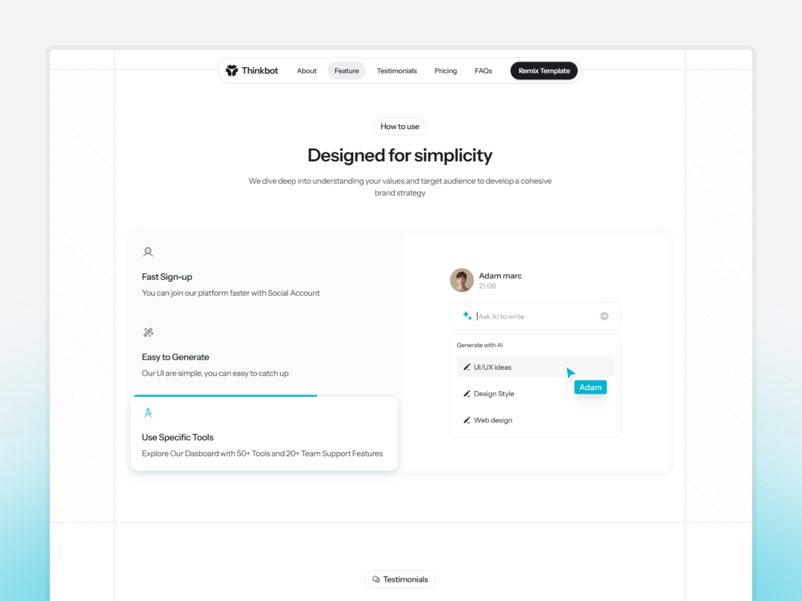 Screenshot 4 of Thinkbot