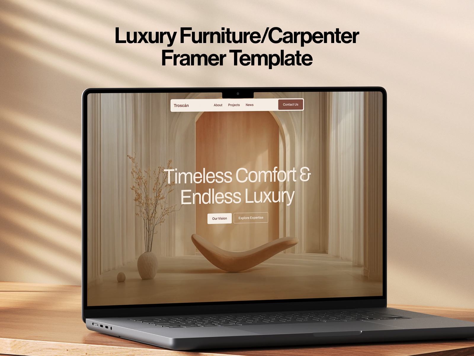 Screenshot of Troscan website