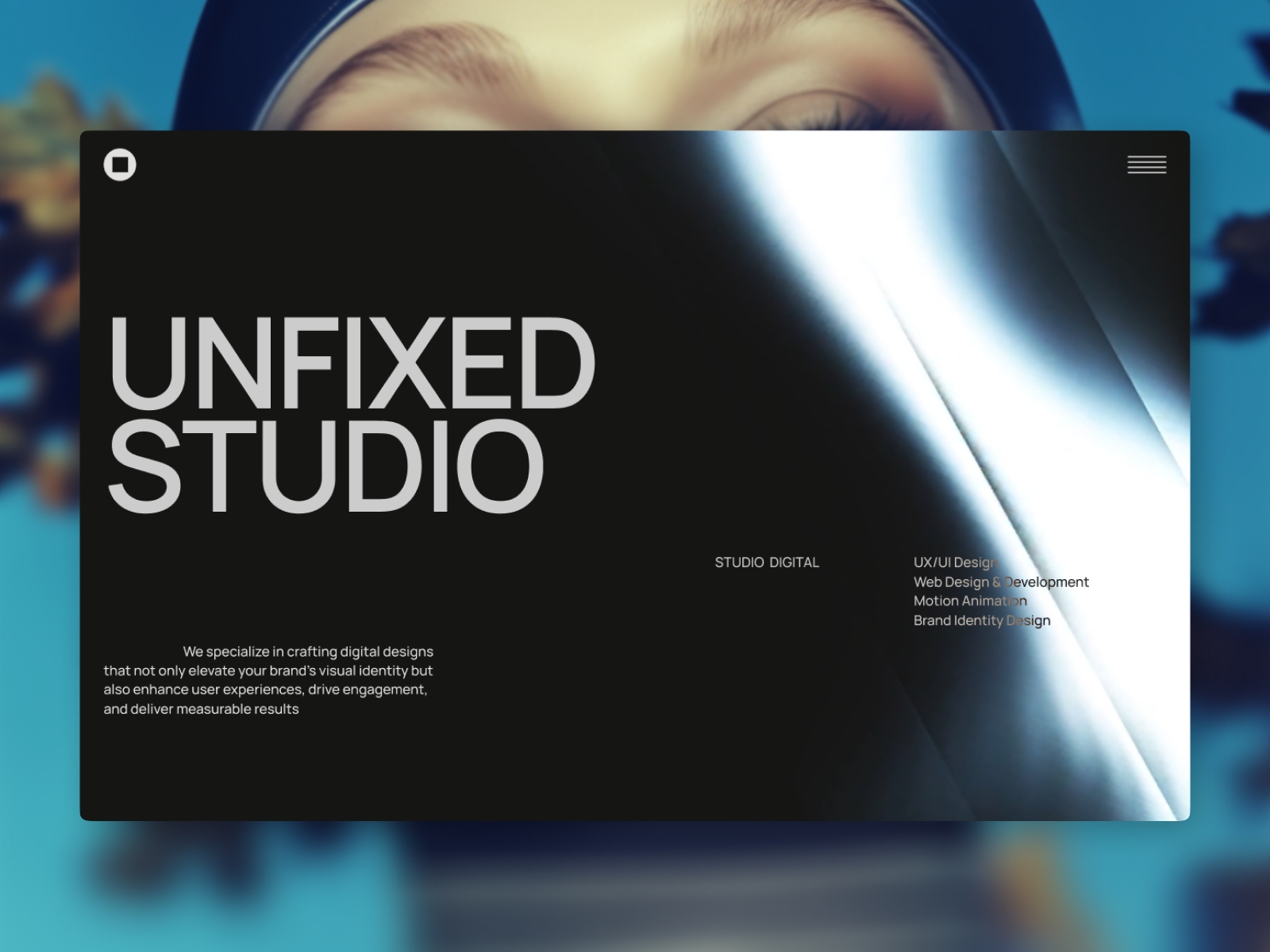Screenshot of Unfixed website