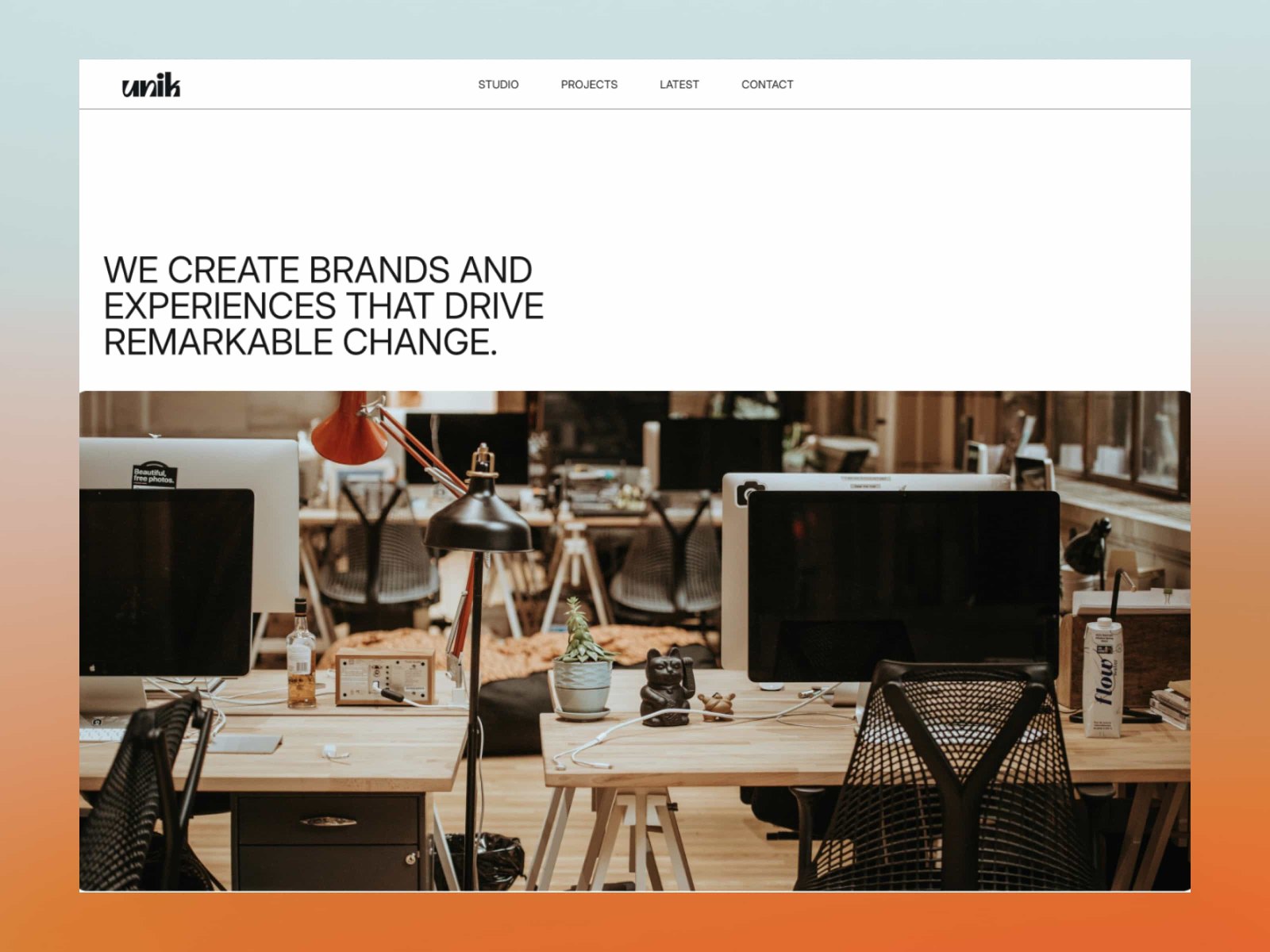 Screenshot 4 of Unik agency template