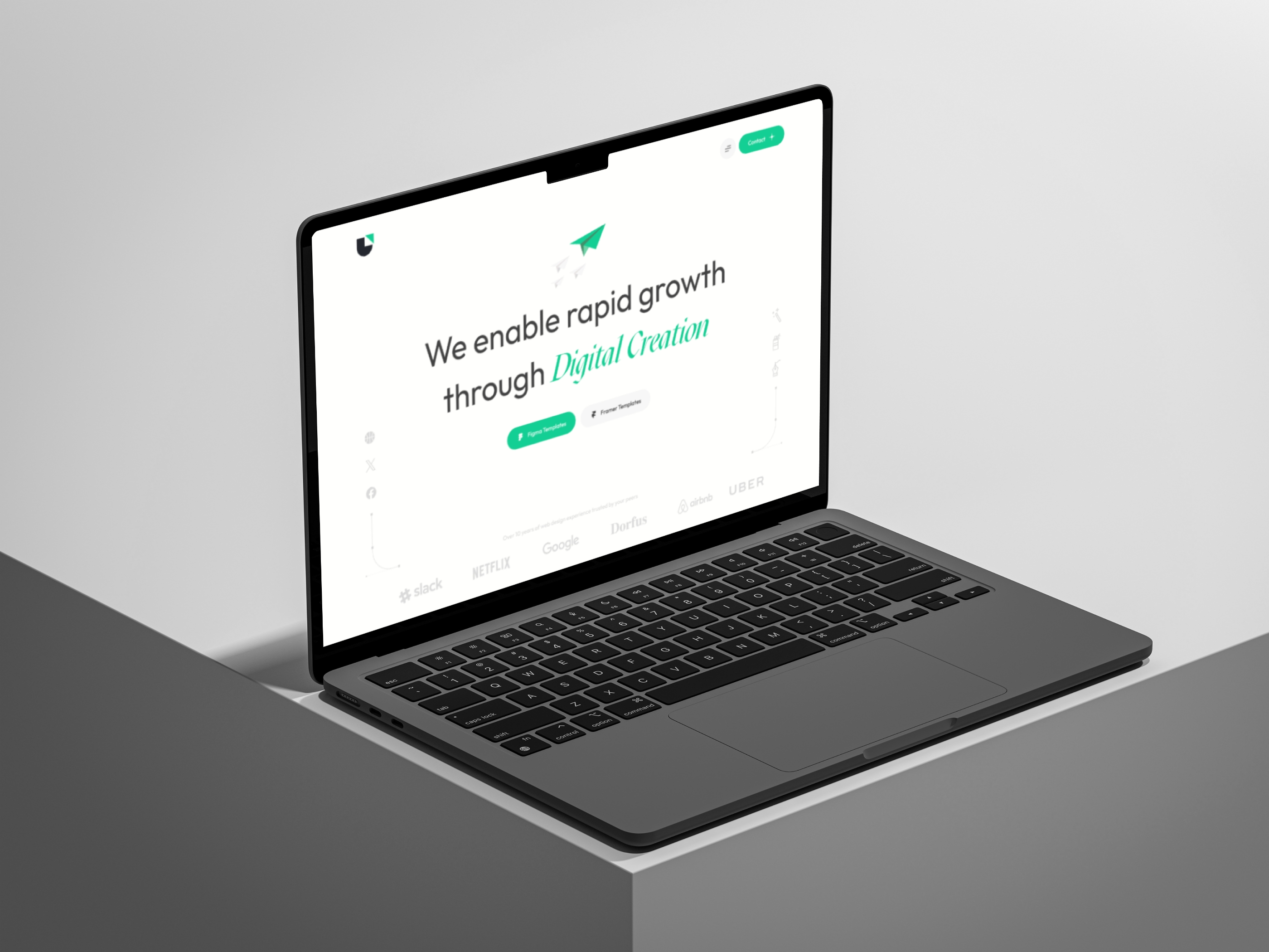 Screenshot of Ustore website