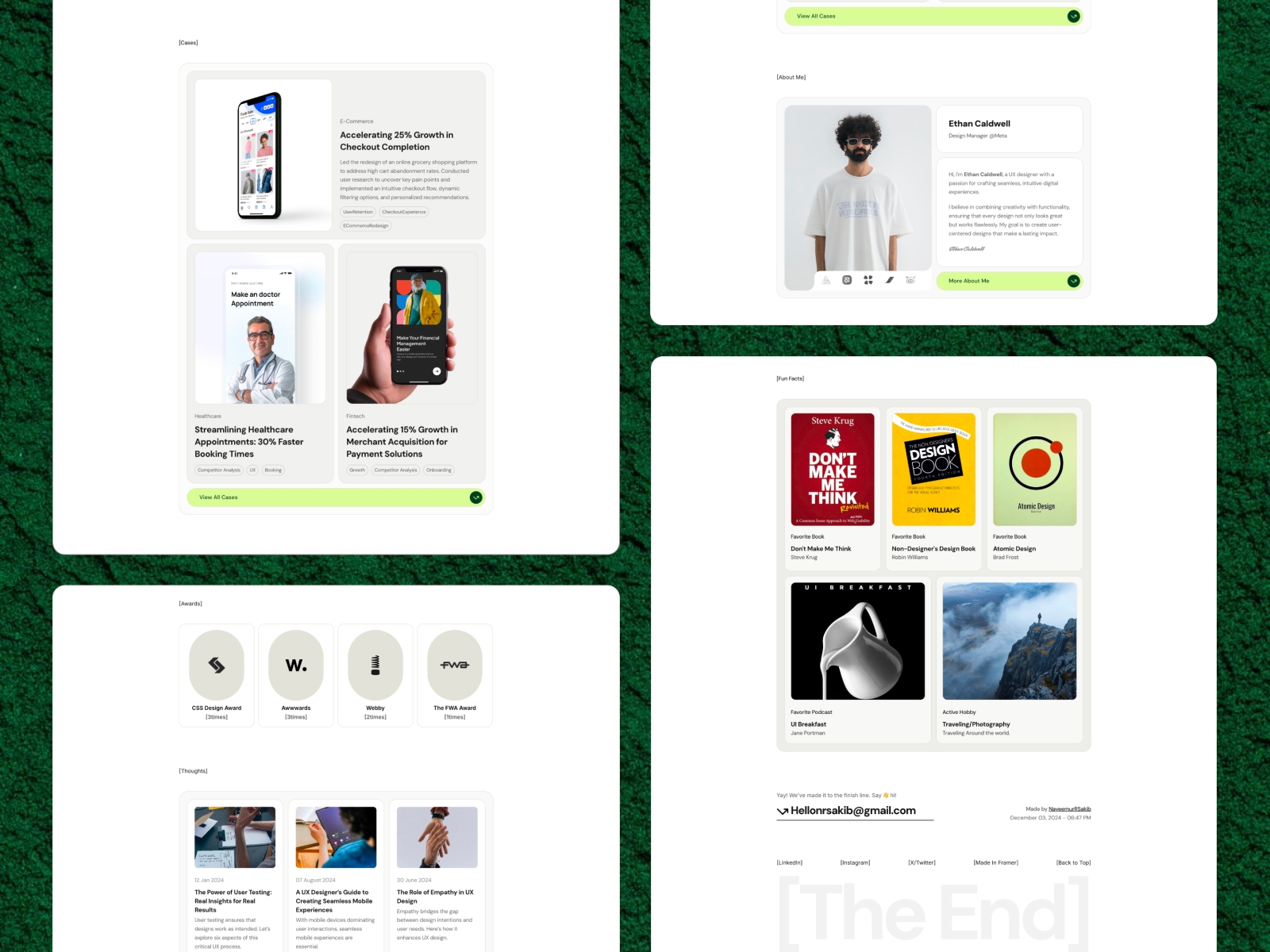 Screenshot 2 of Uxfolio