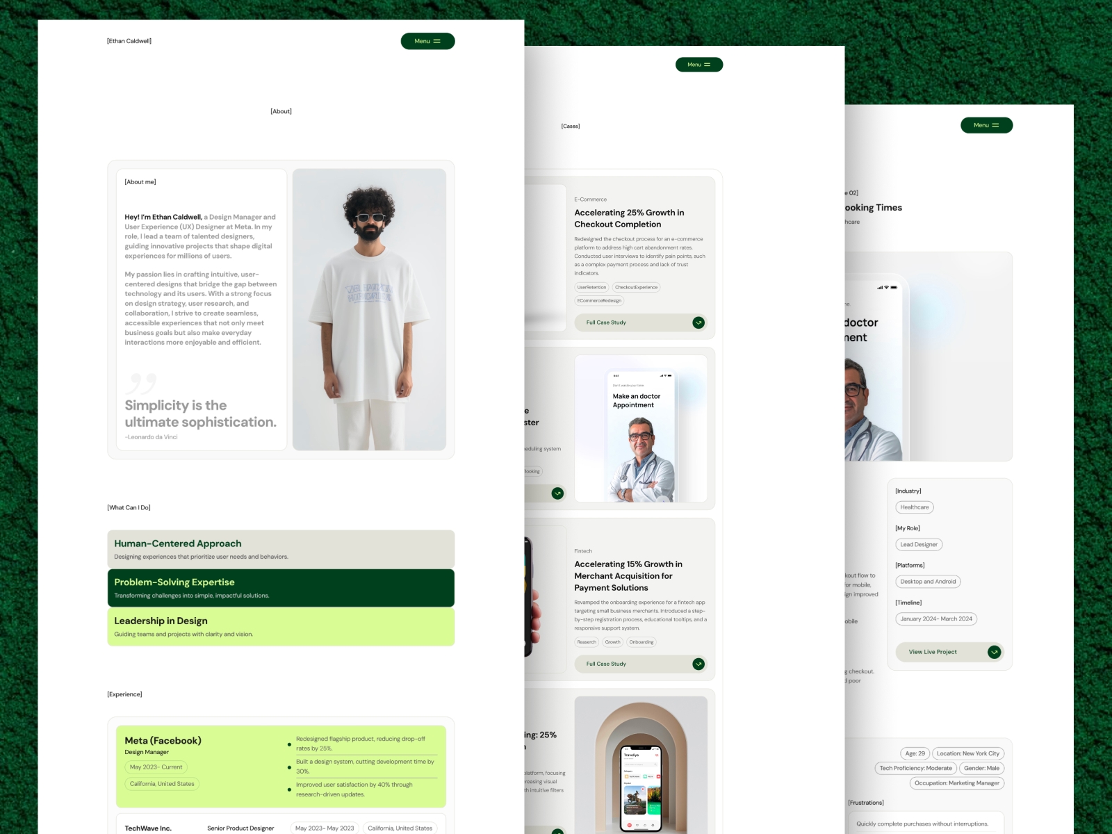 Screenshot 3 of Uxfolio