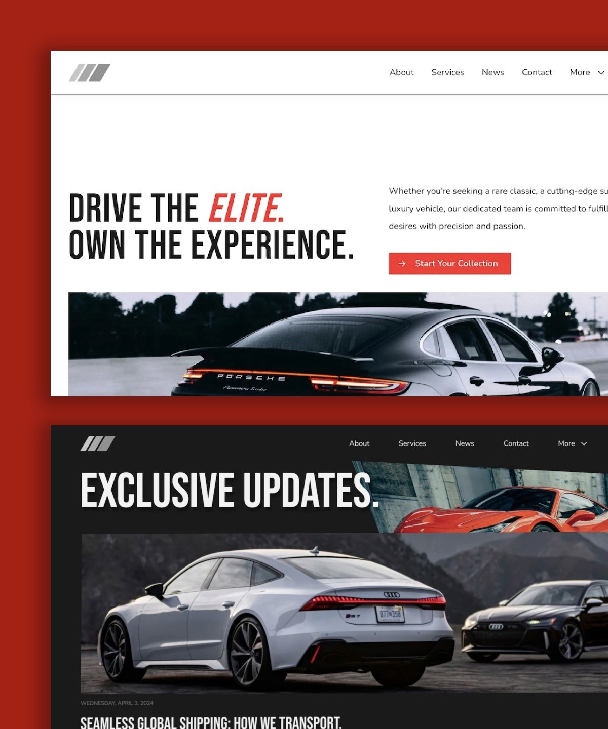 Screenshot of Virtuoso website
