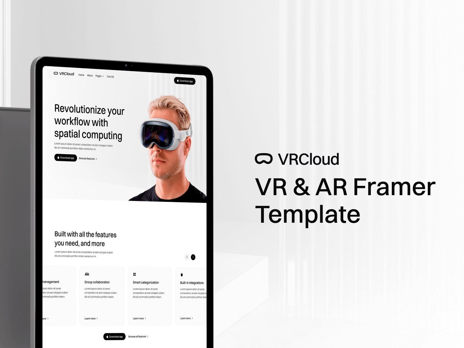 Screenshot 1 of Vrcloud