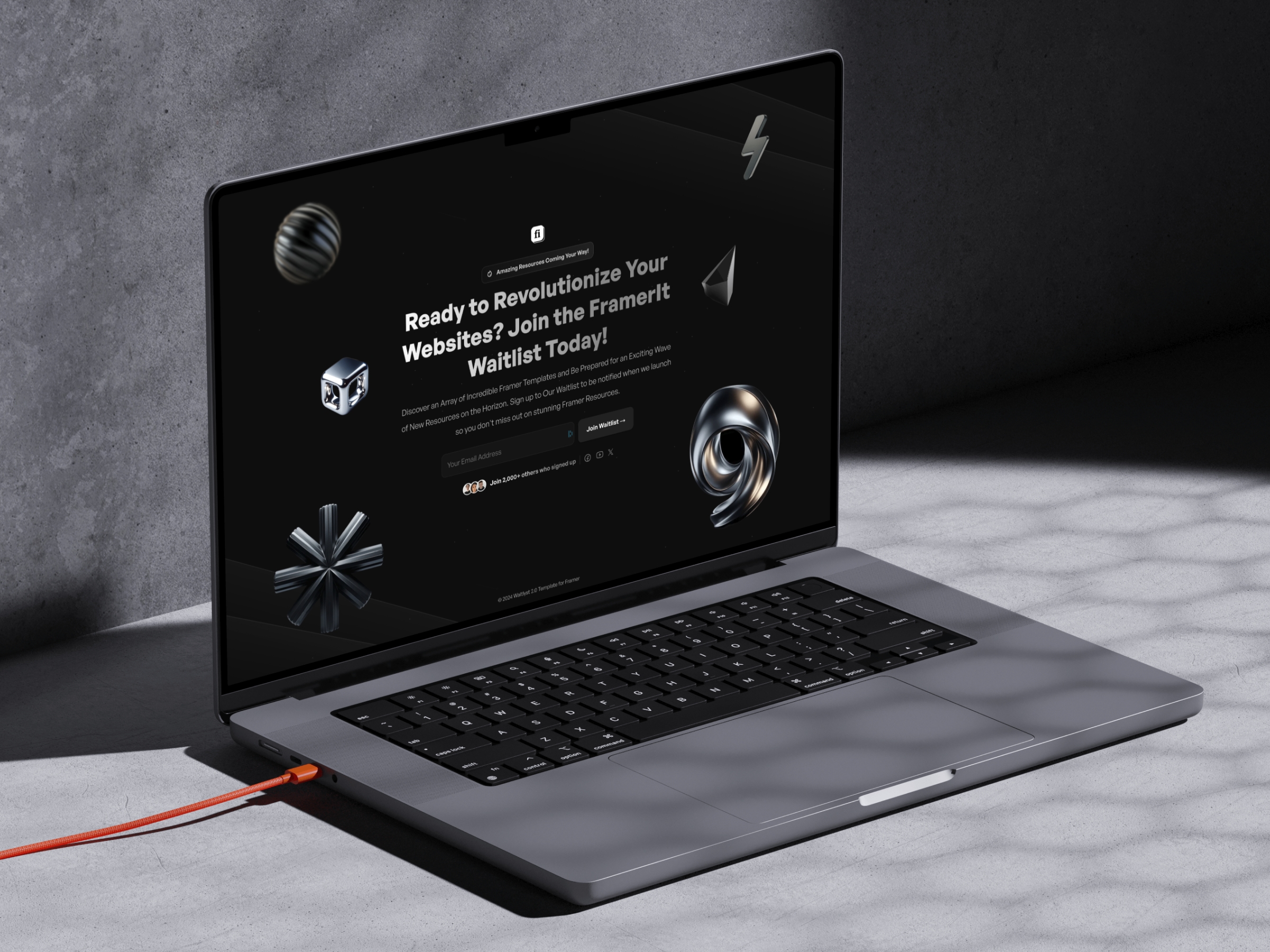 Screenshot of Waitlyst2 website