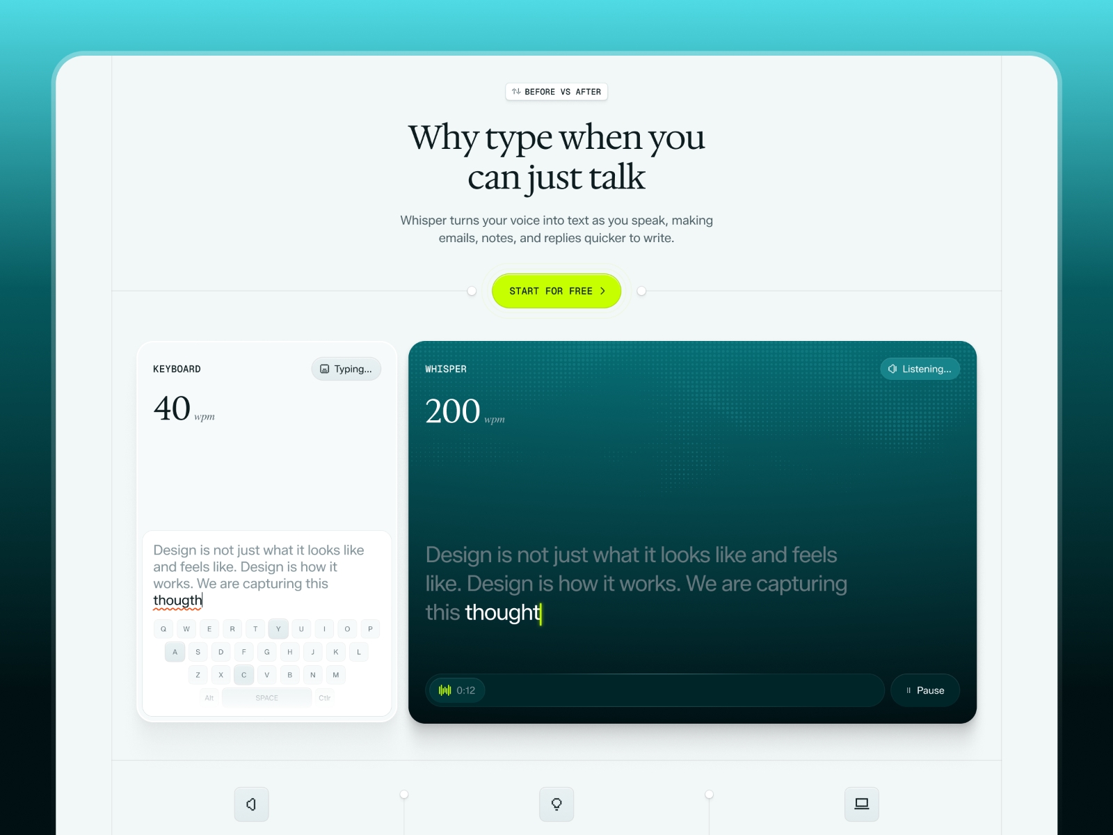 Screenshot 3 of Whisper