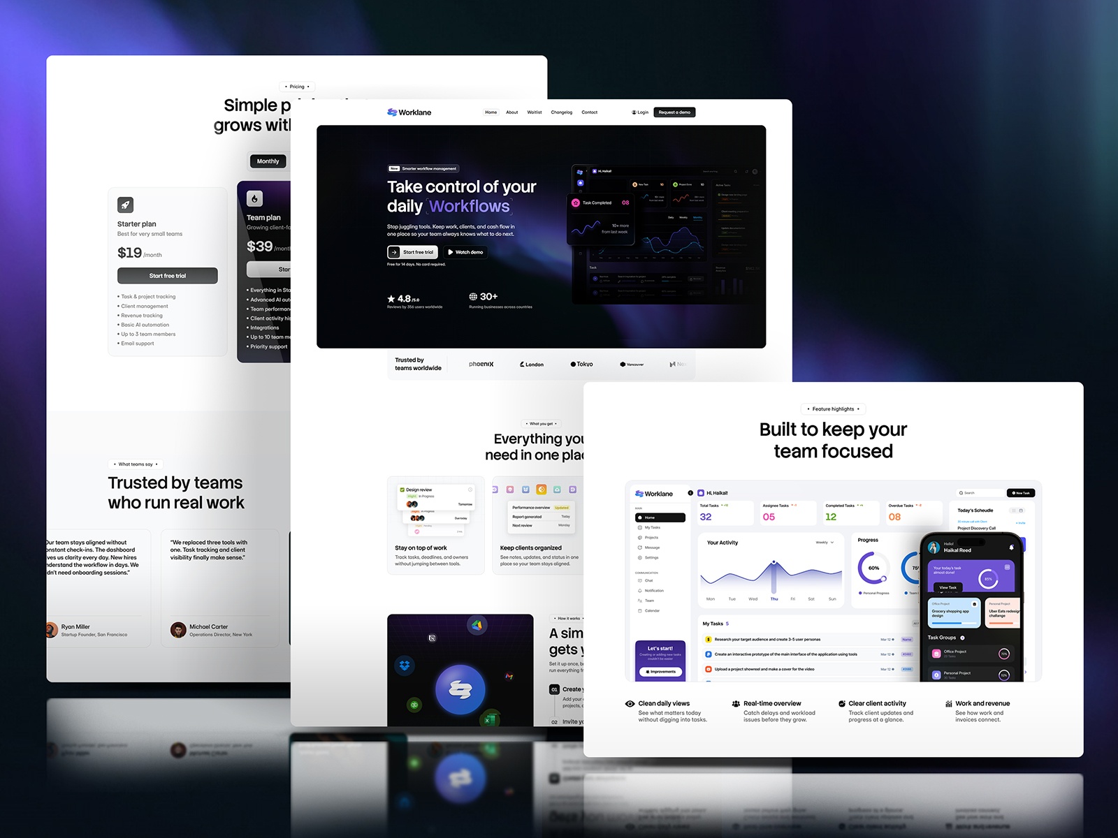 Screenshot 2 of Worklane